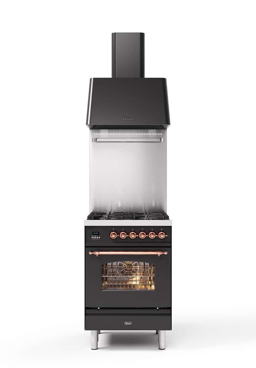 Ilve Nostalgie 60cm Enkelugn Brons & Koppar