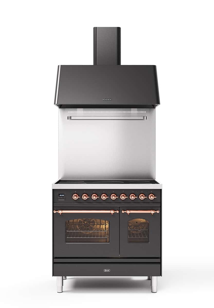 Ilve Nostalgie 90 cm Dubbel ugn Brons & Koppar
