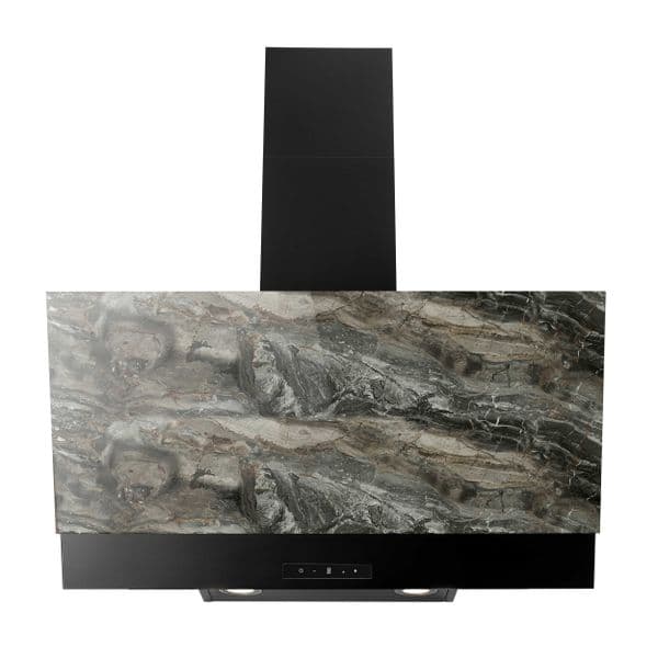Eico Väggmonterad köksfläkt, Udine 80 Grey Stone