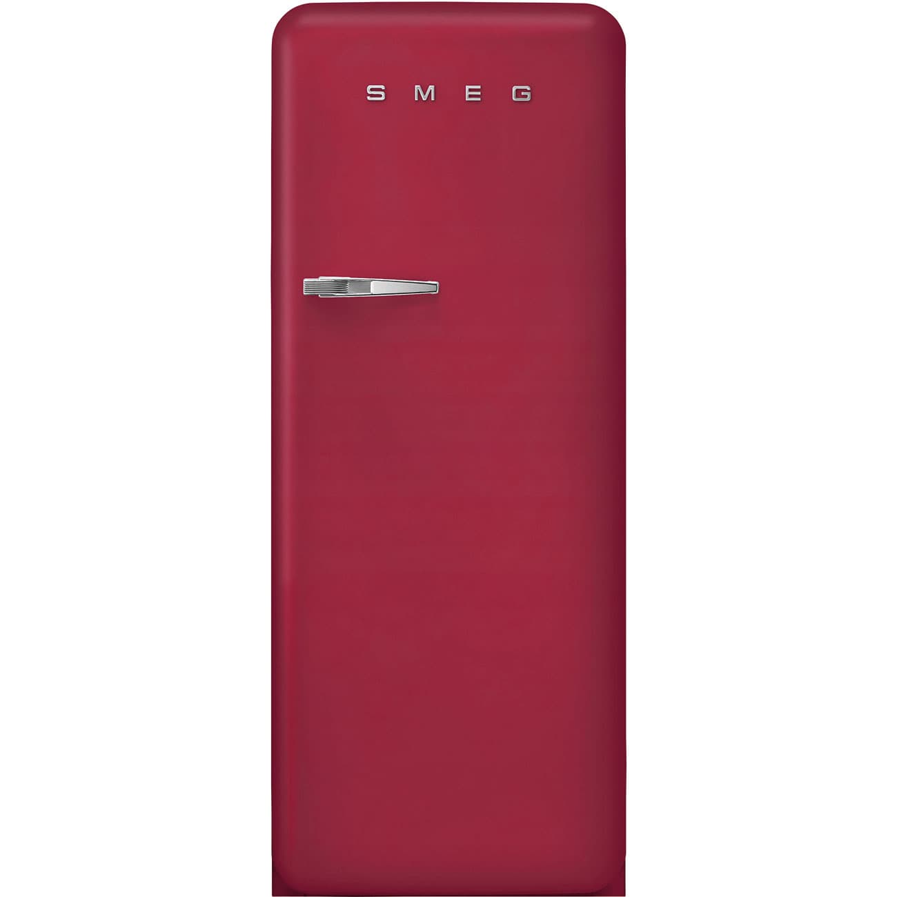 Smeg Fristående Kylskåp Rubinröd, Matt