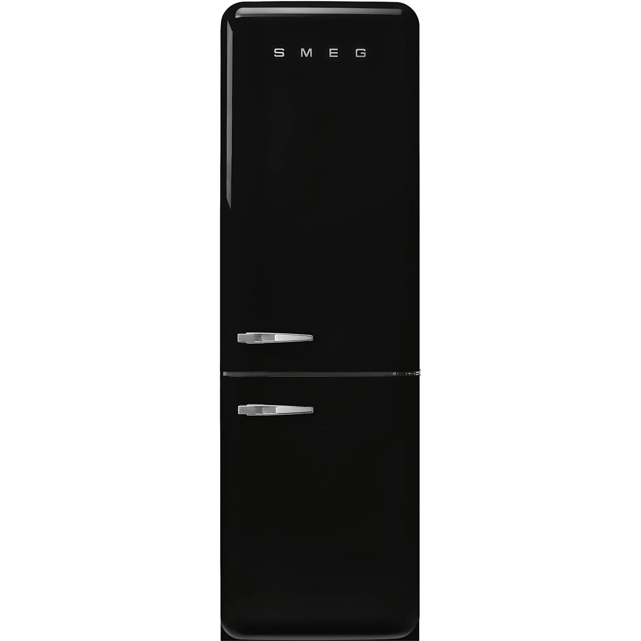 Smeg Kombinerad Kyl/Frys Fristående, Svart