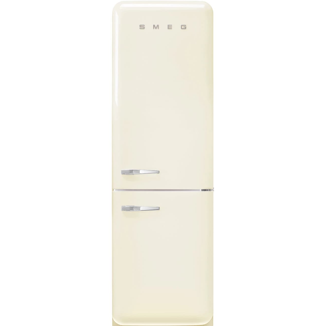 Smeg Kombinerad Kyl/Frys Fristående, Krämvit