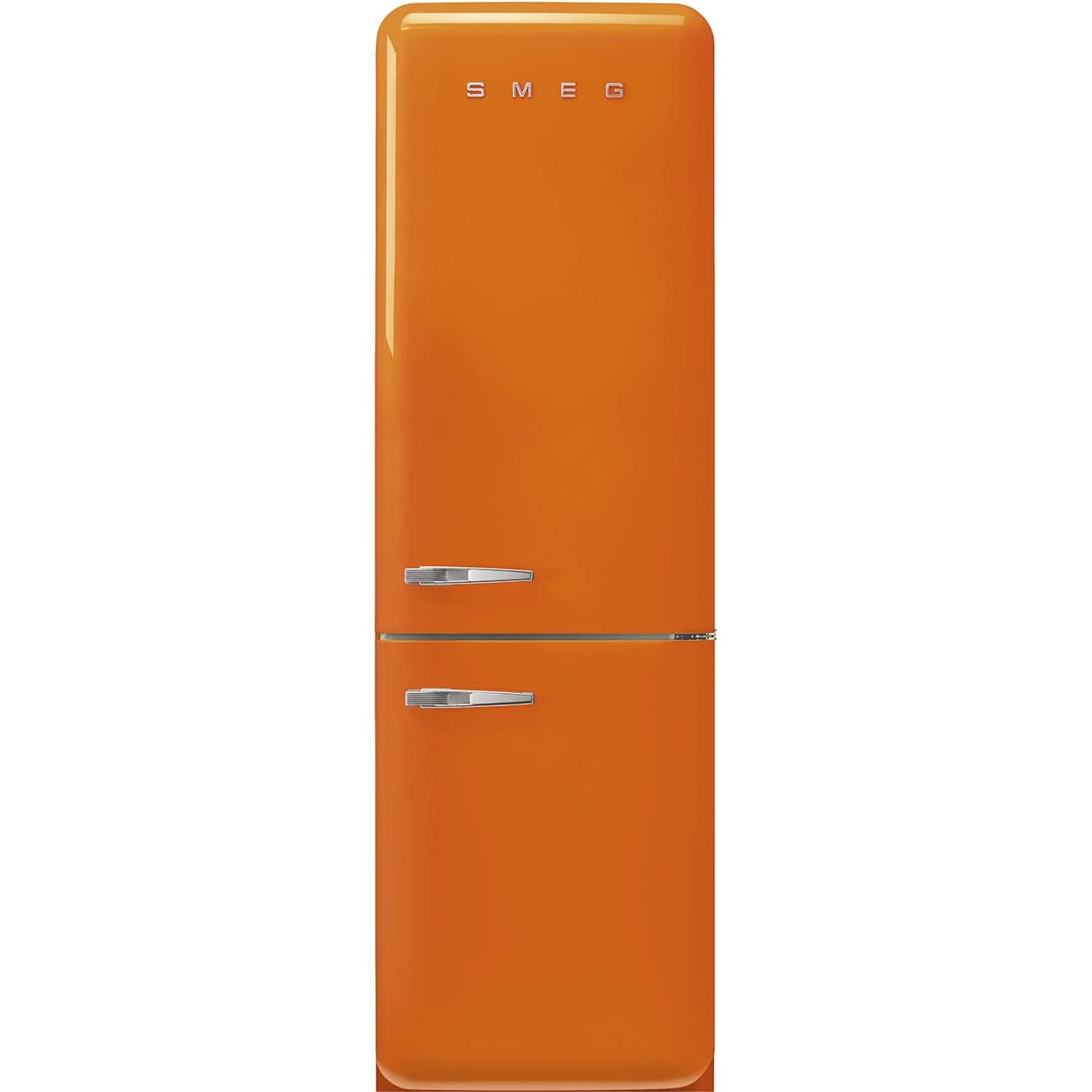 Smeg Kombinerad Kyl/Frys Fristående, Orange