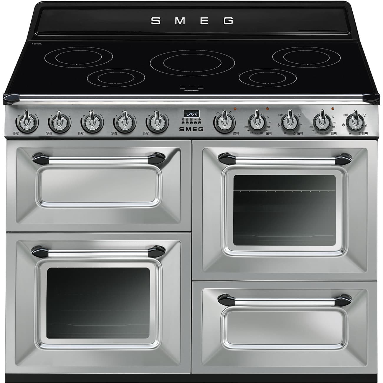 Smeg TR4110IX2, Induktionsspis 110cm