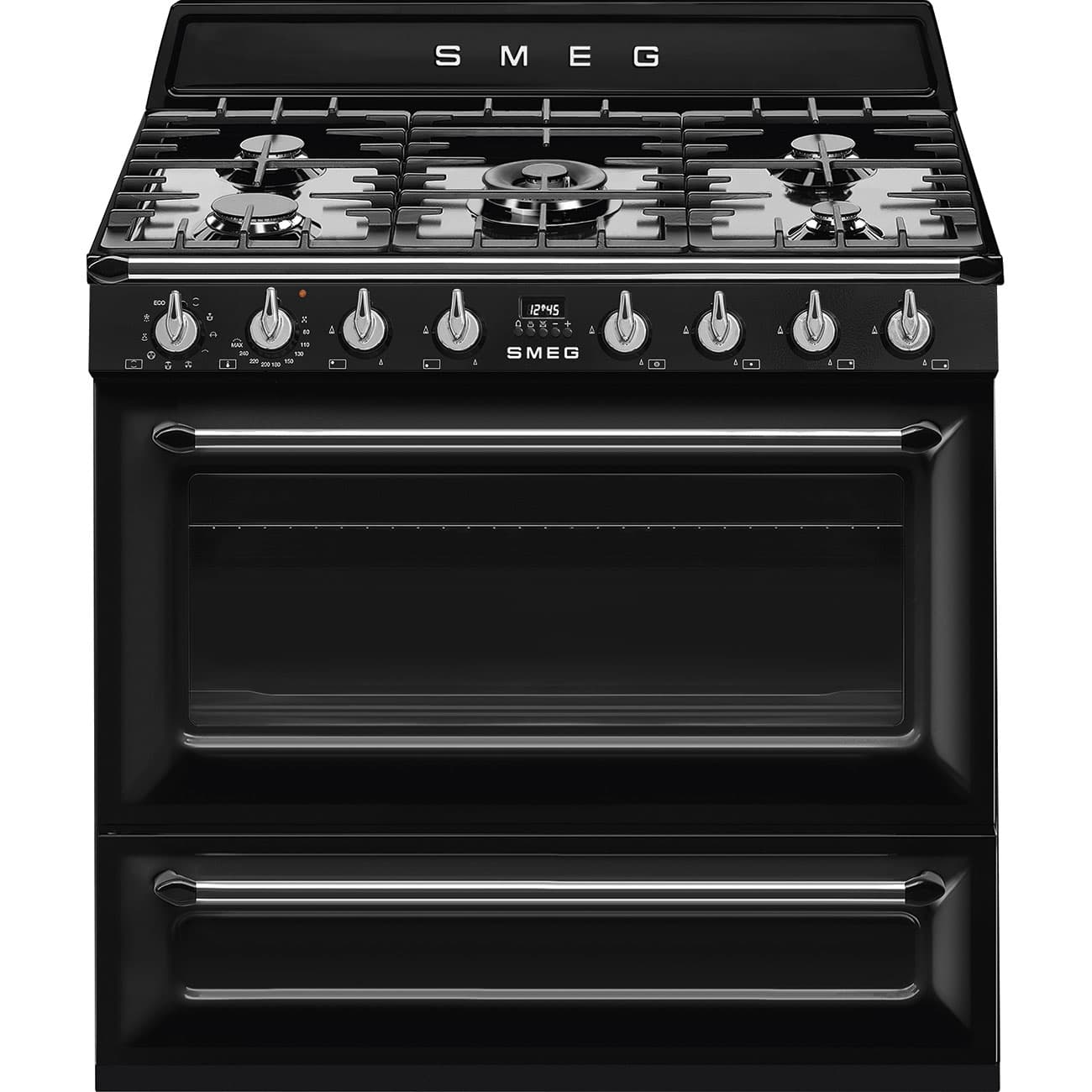 Smeg TR90BL2, Gasspis 90cm