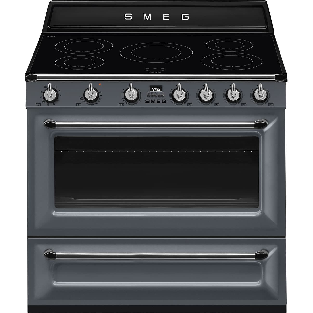 Smeg TR90IGR2, Induktionsspis 90cm
