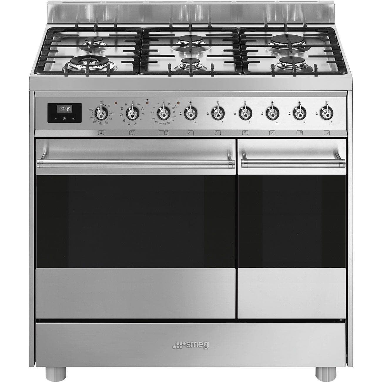 Smeg C92GPX9, Gasspis 90cm