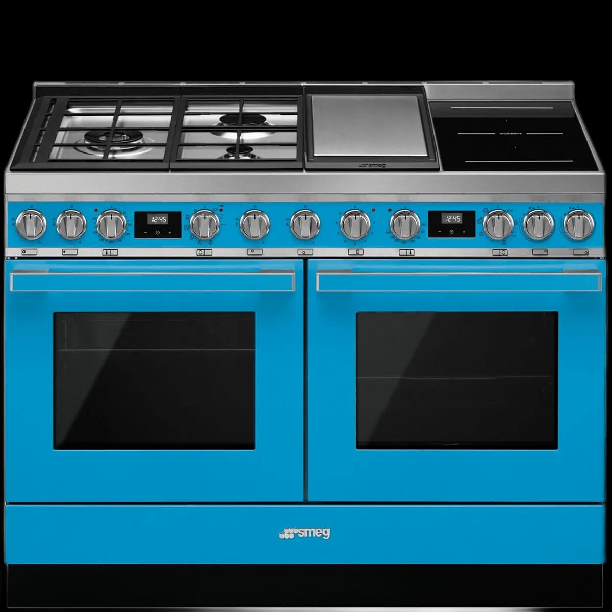 Smeg Portofino, 120cm spis, Blå