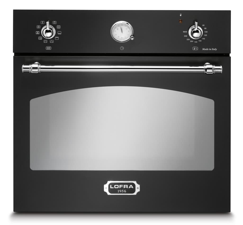 Lofra, Inbyggbar ugn Dolce Vita 60 cm (Svart/Krom)
