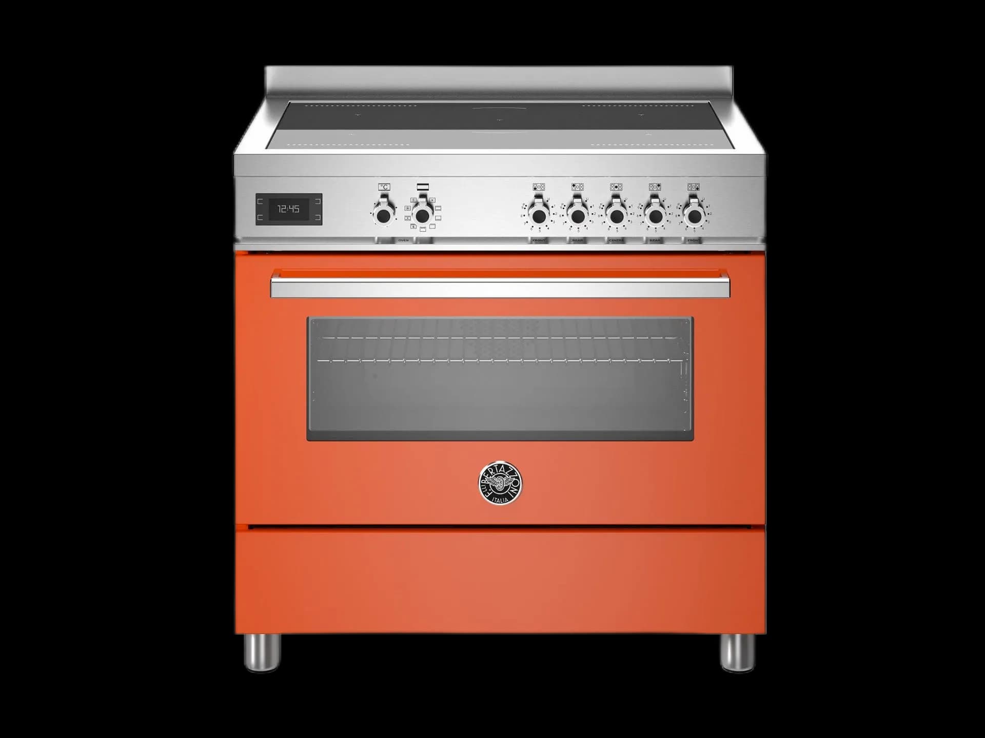 Bertazzoni Induktionsspis, Professional, 90x60 1 Ugn, Orange