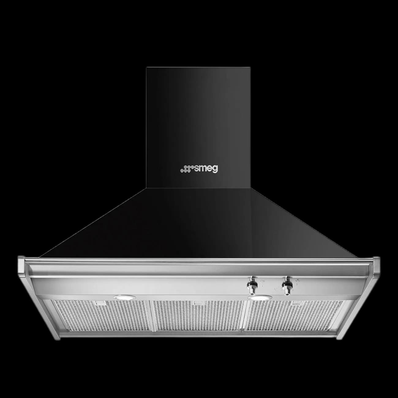 Smeg Classic, 90cm Svart, KD90HNE