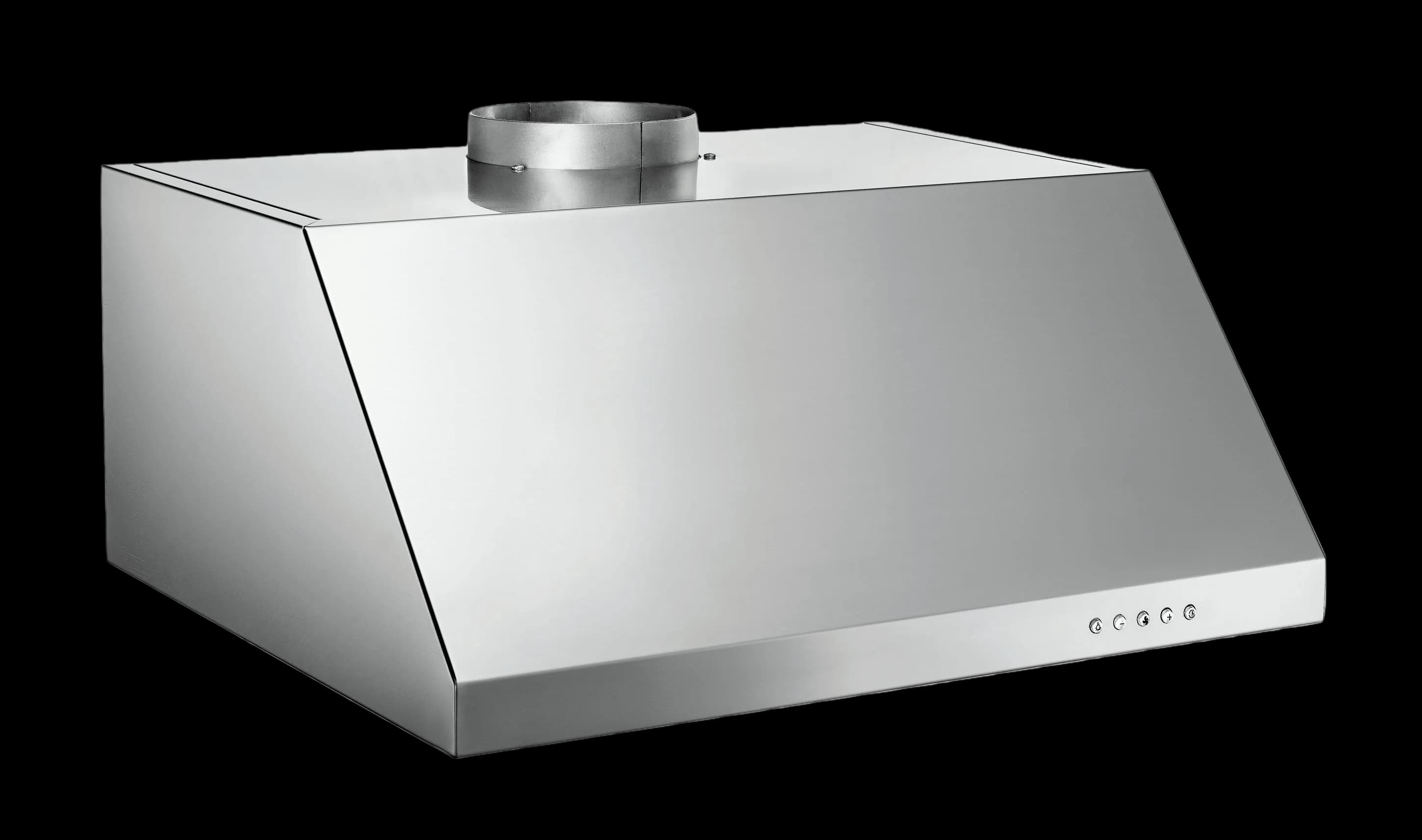 Bertazzoni, Fläkt vägghängd/underbyggnad 60 cm , Rostfri