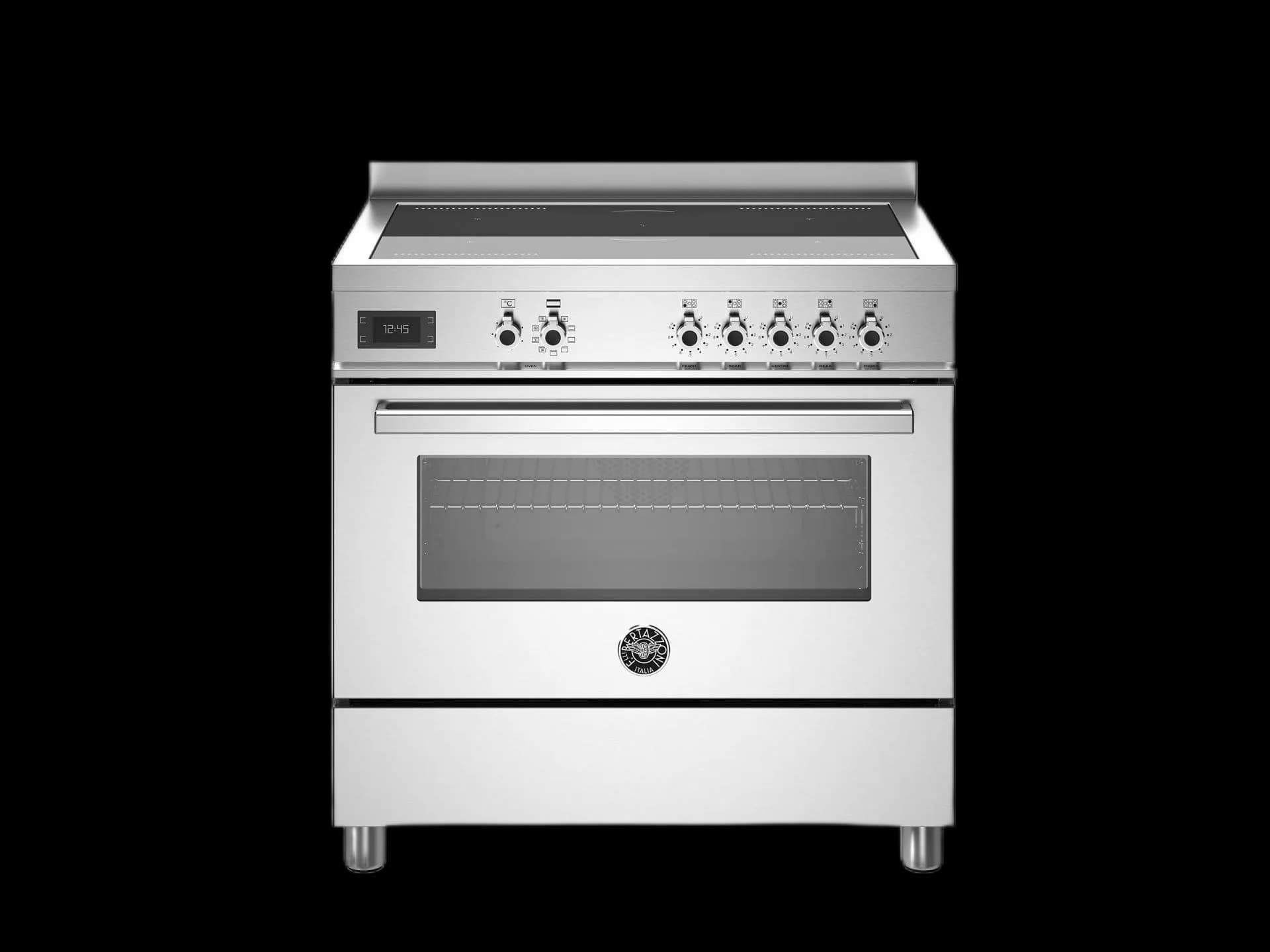 Bertazzoni Induktionsspis, Professional, 90x60 1 Ugn, Rostfritt