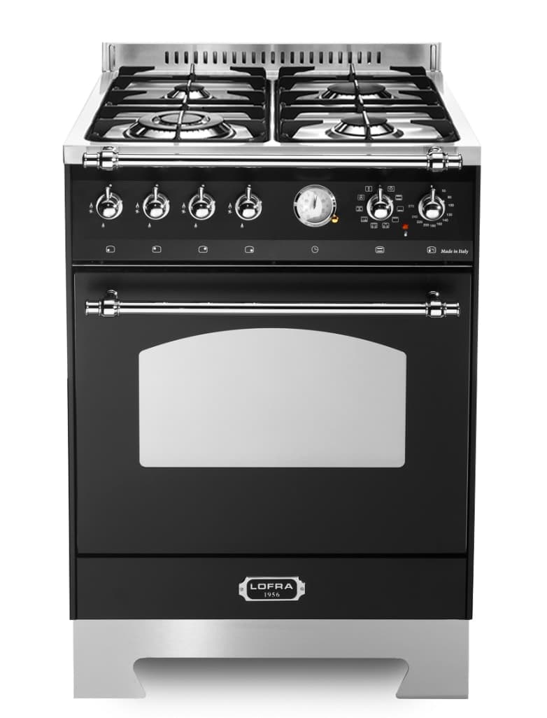 Lofra, Spis - Dolce Vita 60 cm (1 ugn) (Svart/Krom) Gas