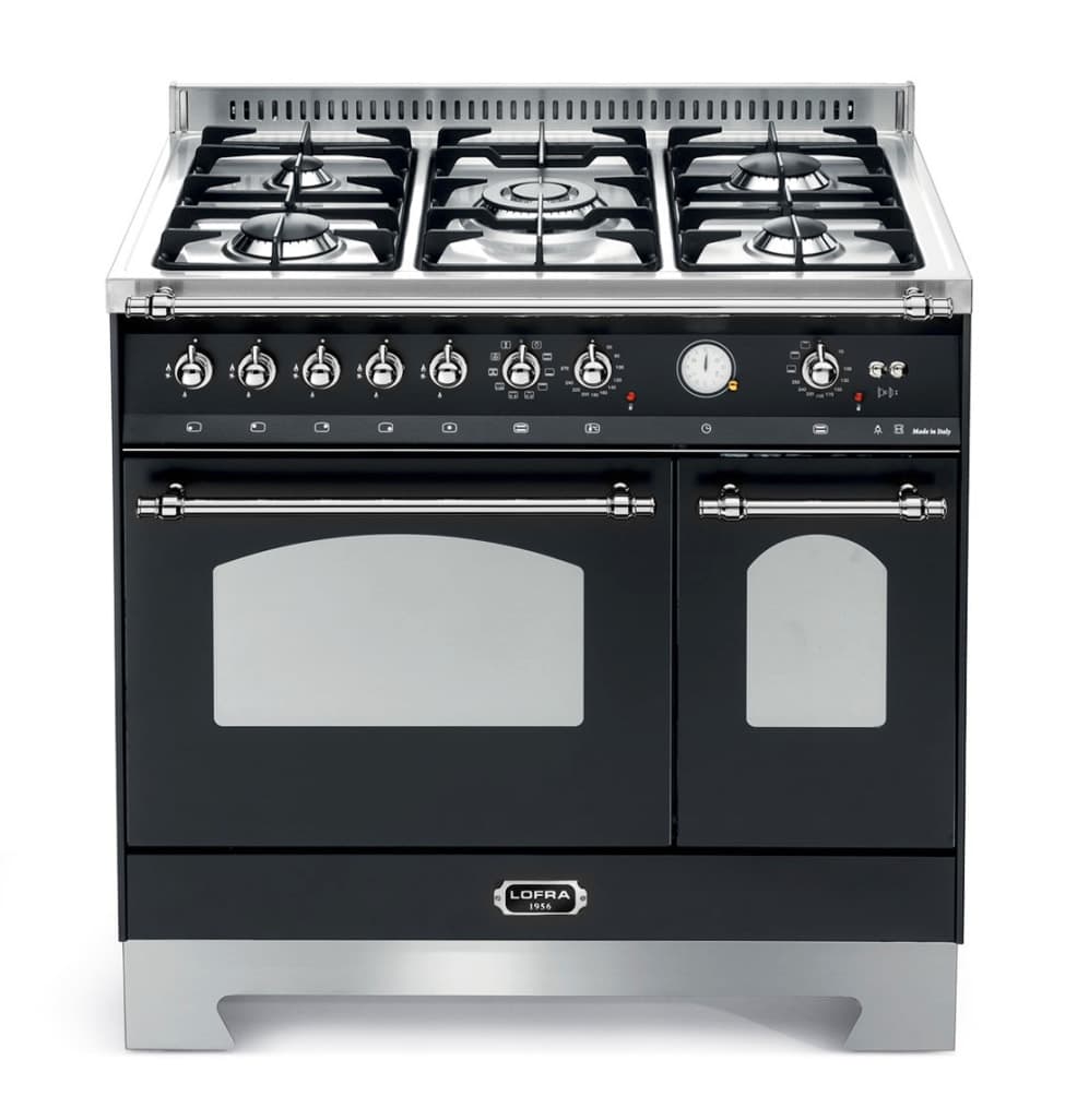 Lofra, Spis - Dolce Vita 90 cm (2 ugnar) (Svart/Krom) Gas