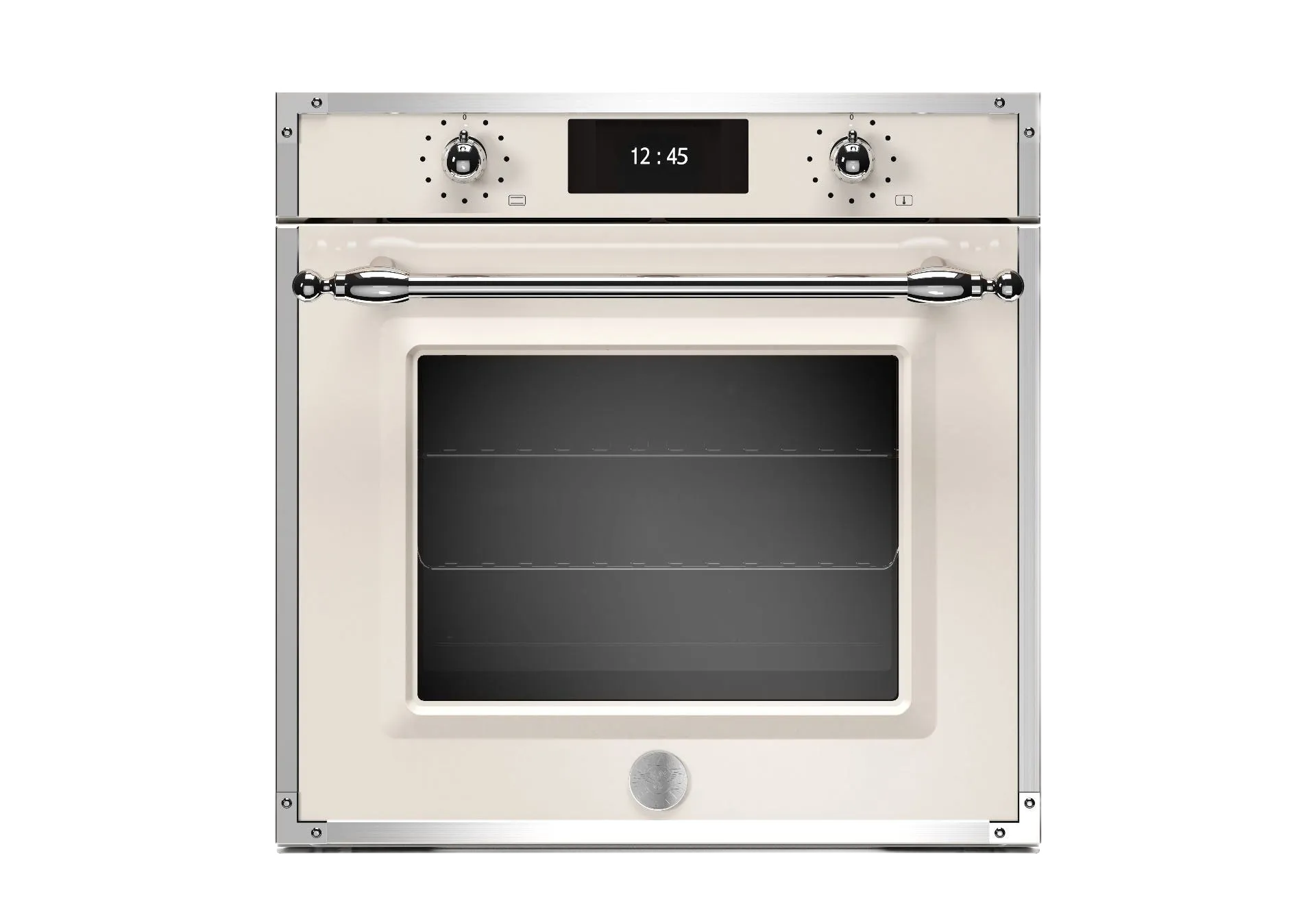 Bertazzoni Ångugn med pyrolys, Heritage, elfenbensvit