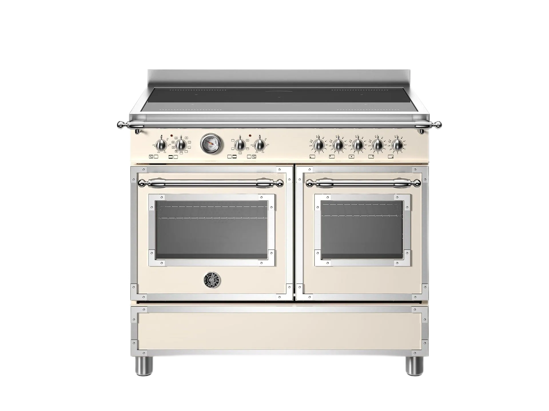 Bertazzoni Heritage, Spis 100x60, 2 Ugnar, Elfenben