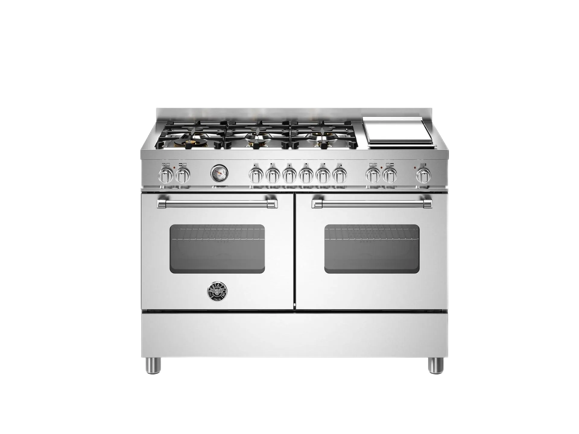 Bertazzoni Master, Spis 120x60 2 Ugnar, Rostfritt