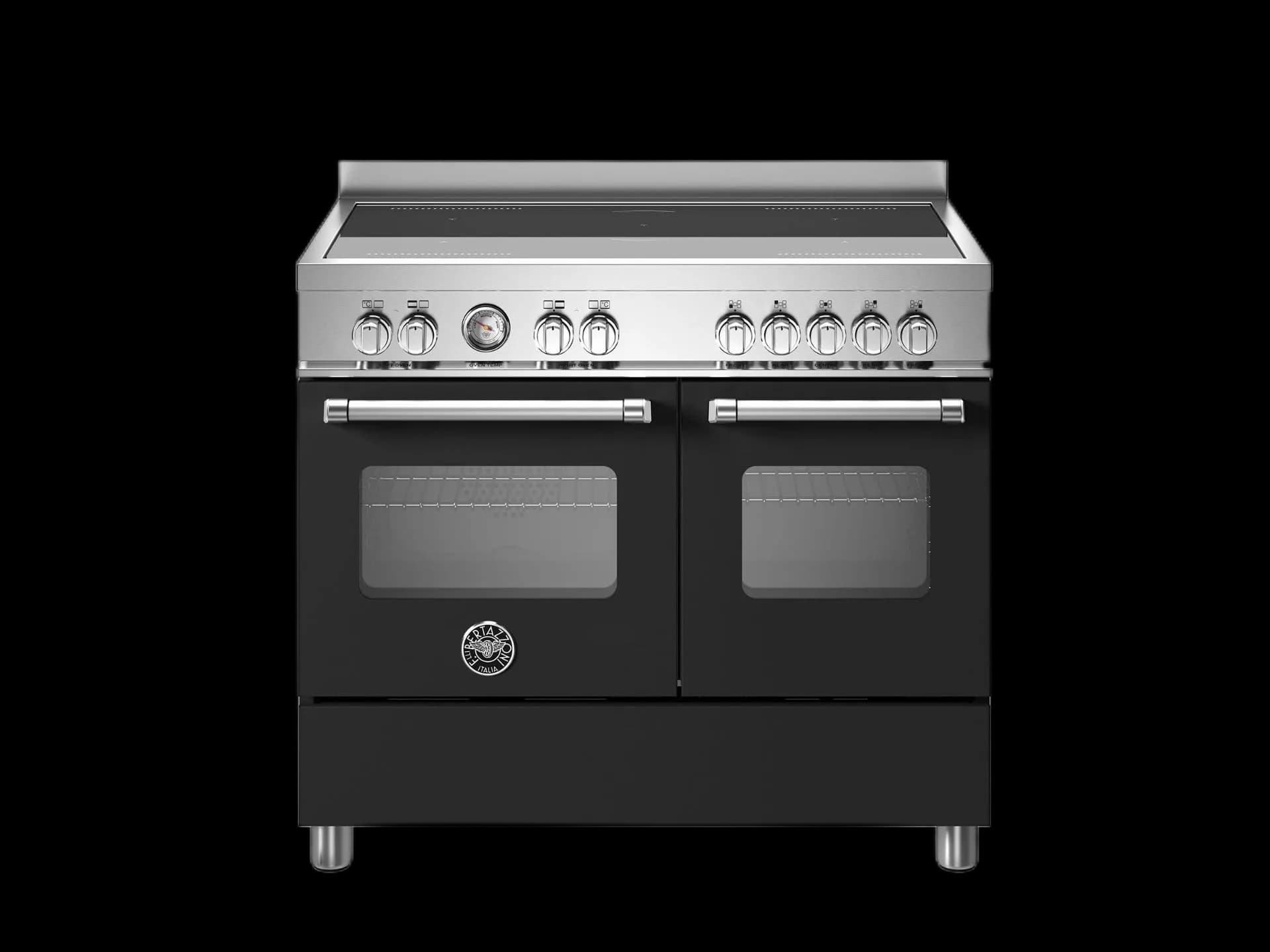 Bertazzoni Master, Spis 100x60, 2 Ugnar, Svart