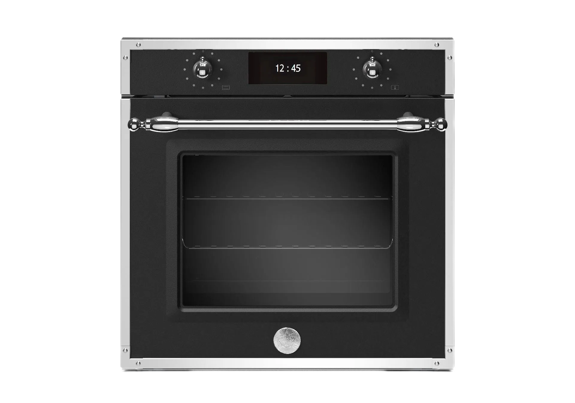 Bertazzoni Ångugn med pyrolys, Heritage, matt-svart