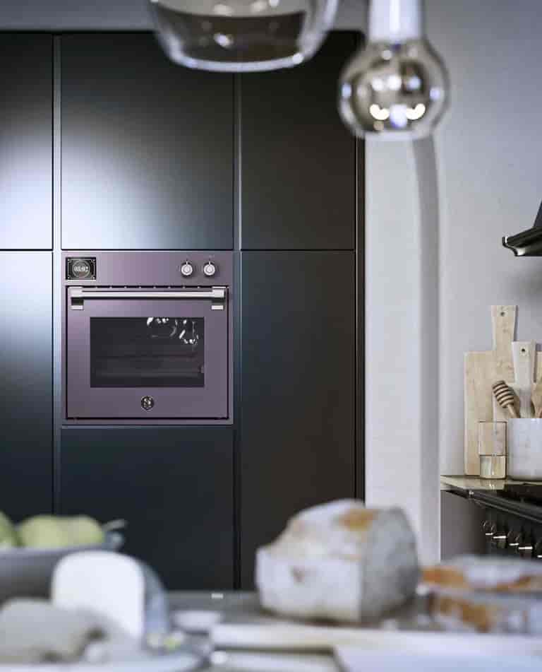 Steel Ascot Built-in Combi-Steam 60x60 cm 1 oven Nero/Brass Steel Ascot Built-in Combi-Steam 60x60 cm 1 oven Nero/Brass