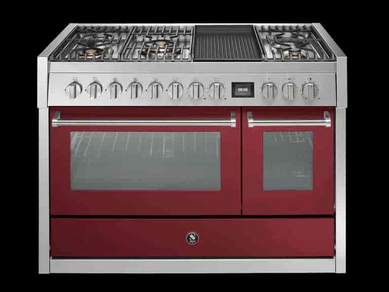 Steel Genesi Combi-Steam 120 cm 2 ovens Bordeaux Gas Barbecue Steel Genesi Combi-Steam 120 cm 2 ovens Bordeaux Gas Barbecue