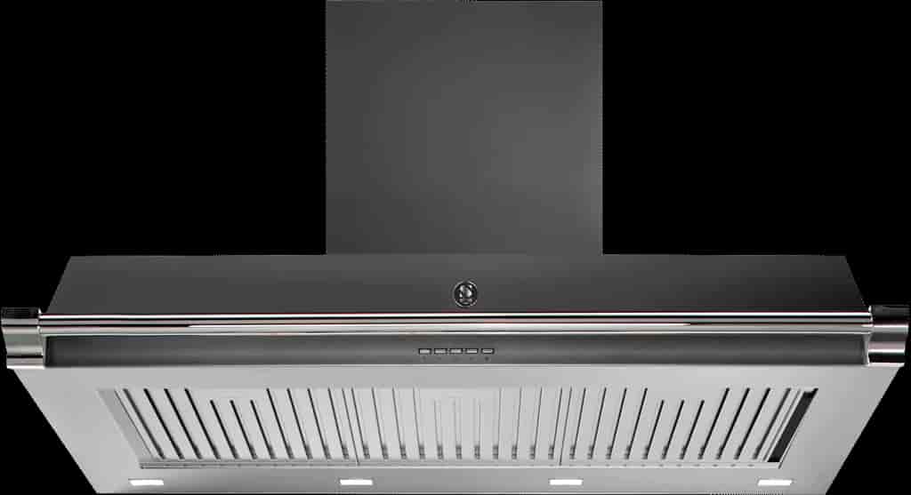 Steel Ascot Hood 100 cm Antracite/Chrome Steel Ascot Hood 100 cm Antracite/Chrome
