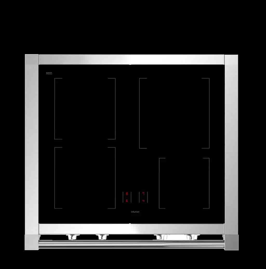 Steel Ascot Combi-Steam 70 cm 1 oven Nero/Brass Induction Steel Ascot Combi-Steam 70 cm 1 oven Nero/Brass Induction