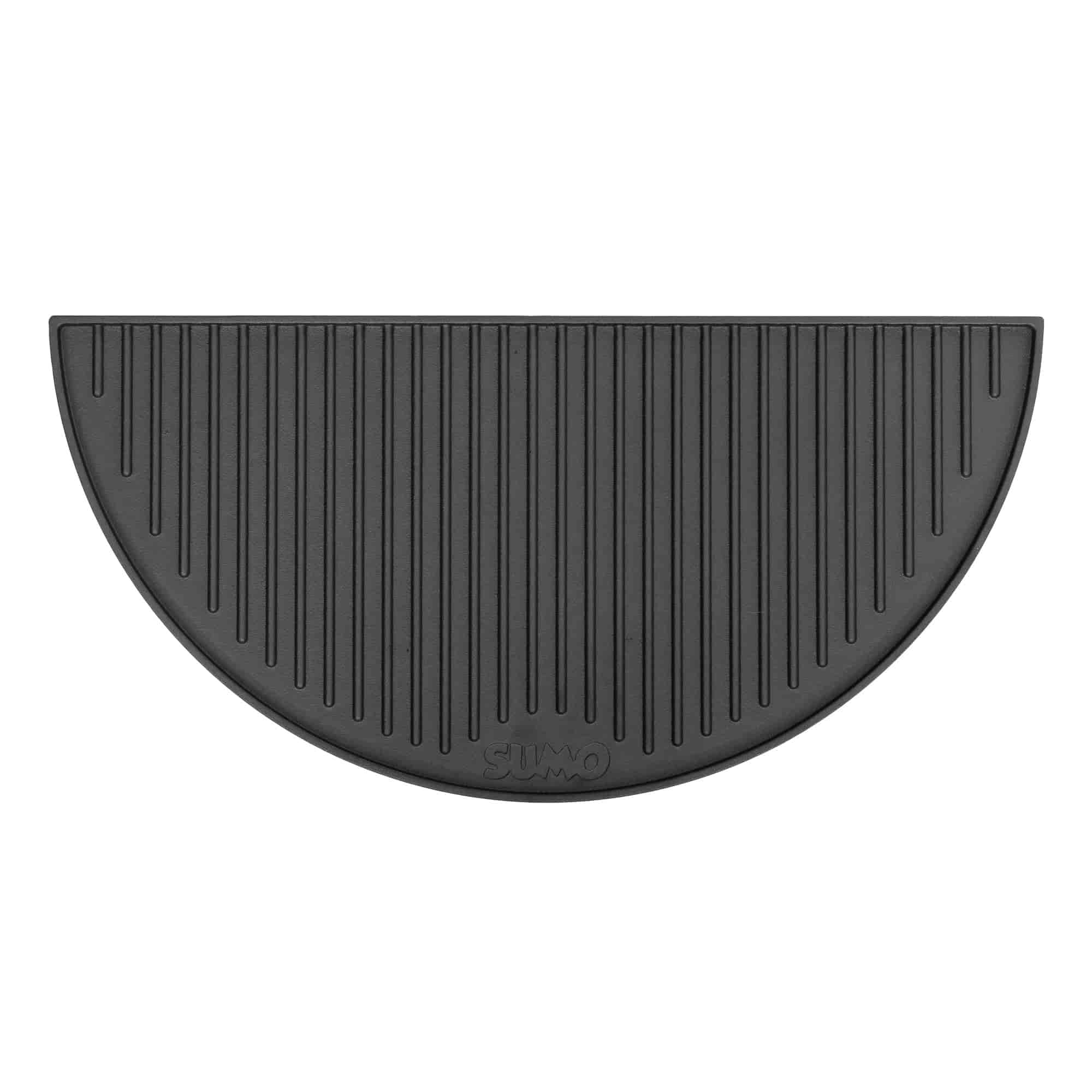 Kamado Sumo, Cast Iron Reversible Plate Half Moon Maxi 25" Kamado Sumo, Cast Iron Reversible Plate Half Moon Maxi 25"