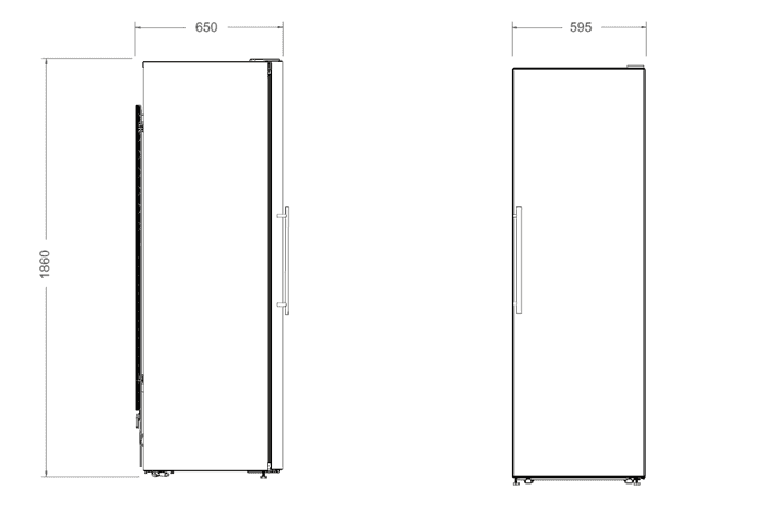 Bertazzoni, 60cm, frys, H186, Fristående, ink handtag Master Bertazzoni, 60cm, frys, H186, Fristående, ink handtag Master