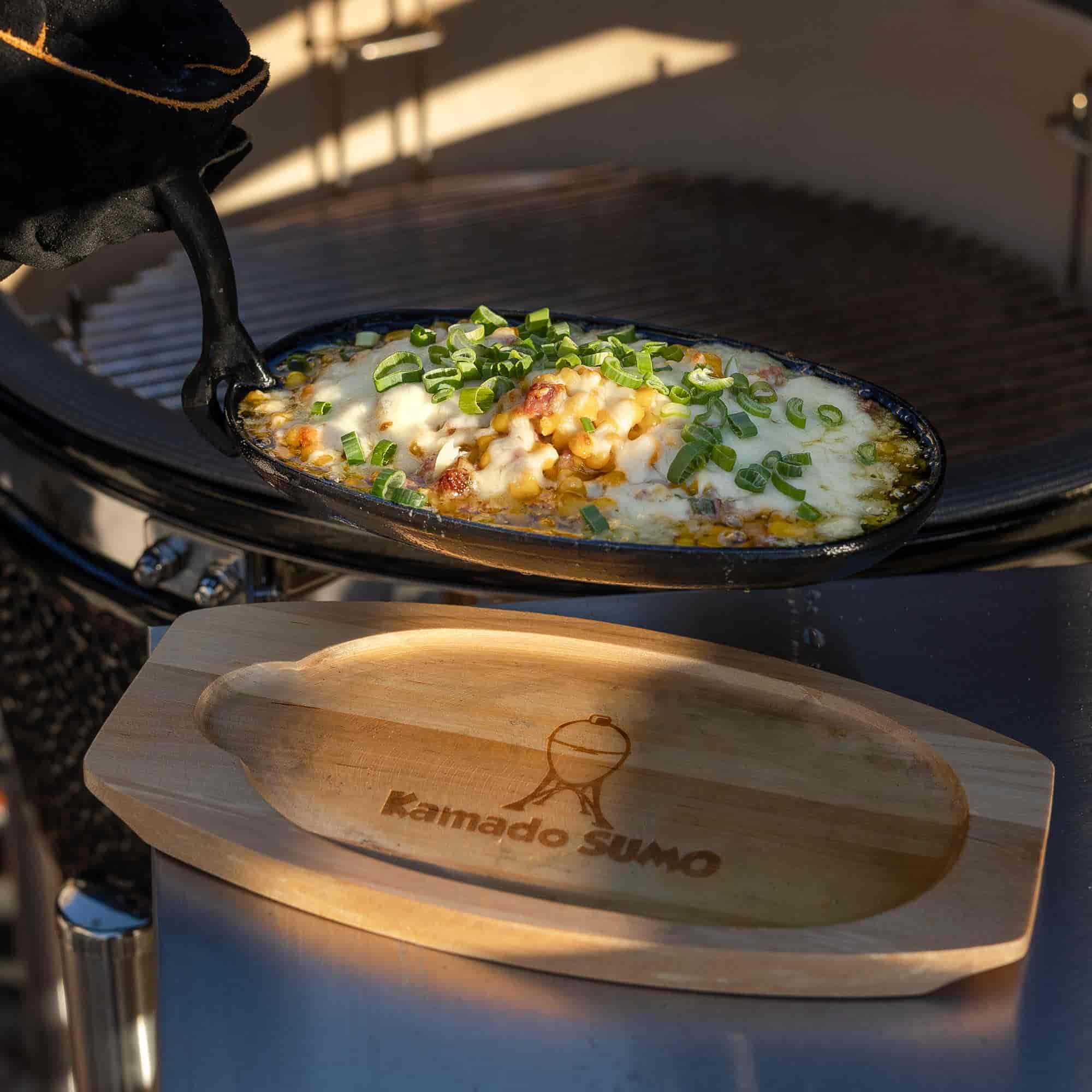 Kamado Sumo, Cast Iron Sizzling Pan Kamado Sumo, Cast Iron Sizzling Pan
