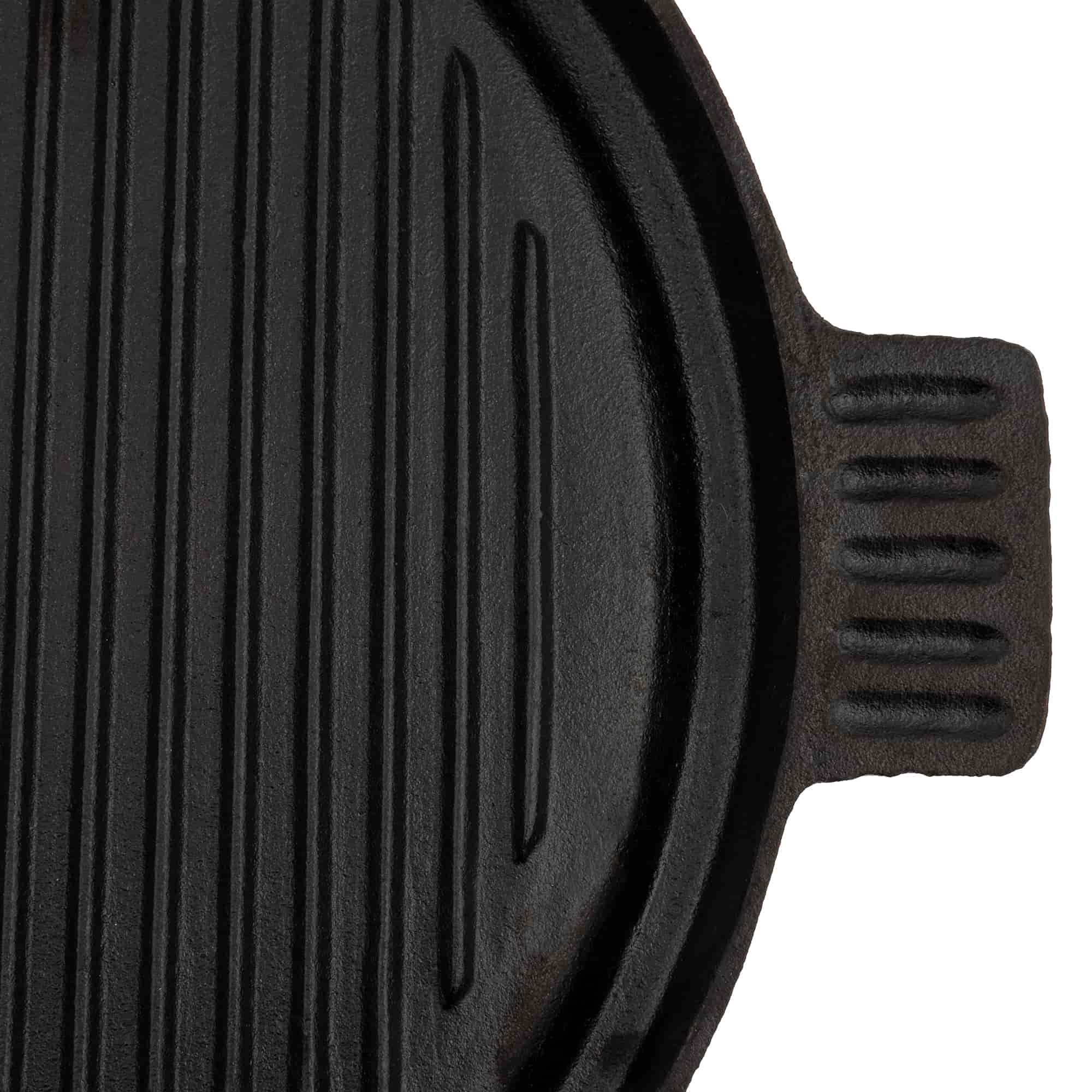 Kamado Sumo, Cast Iron Reversible Round Plate 36 cm Kamado Sumo, Cast Iron Reversible Round Plate 36 cm