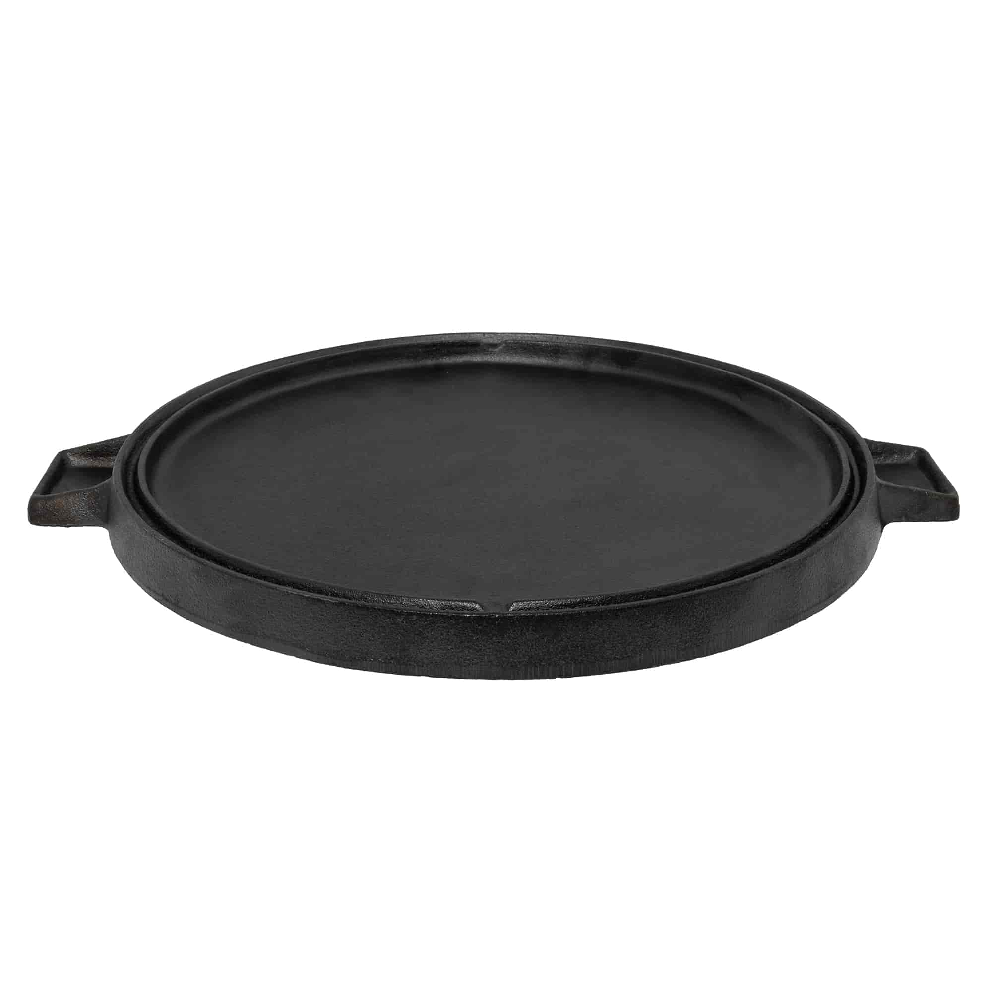 Kamado Sumo, Cast Iron Reversible Round Plate 36 cm Kamado Sumo, Cast Iron Reversible Round Plate 36 cm