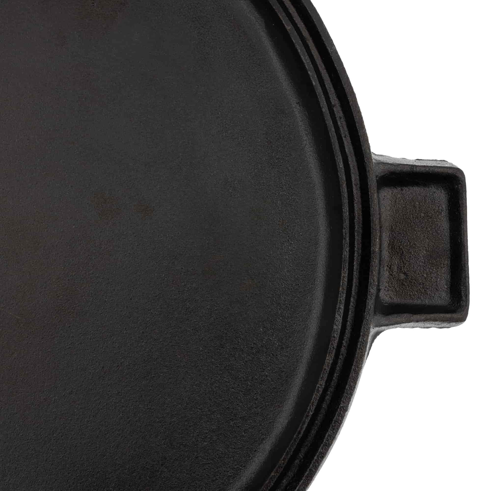 Kamado Sumo, Cast Iron Reversible Round Plate 36 cm Kamado Sumo, Cast Iron Reversible Round Plate 36 cm