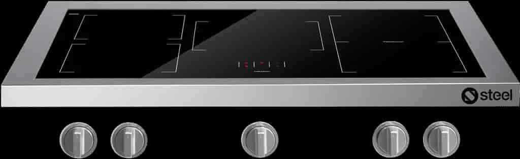 Steel Enfasi Hob 90 cm Inox Induction Steel Enfasi Hob 90 cm Inox Induction