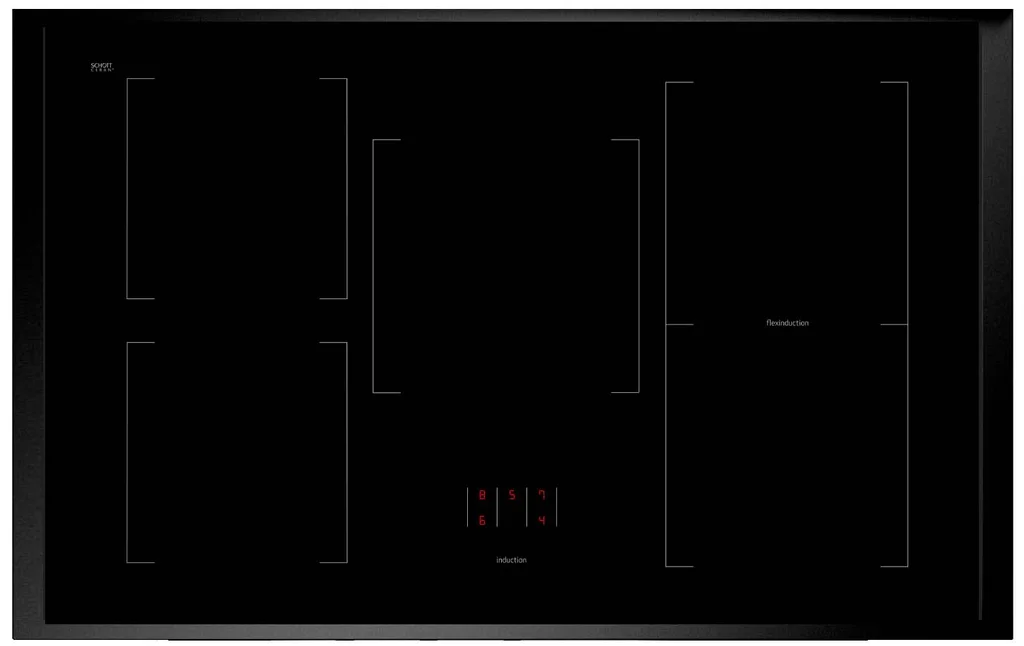 Steel Enfasi Hob 90 cm All black Induction Steel Enfasi Hob 90 cm All black Induction