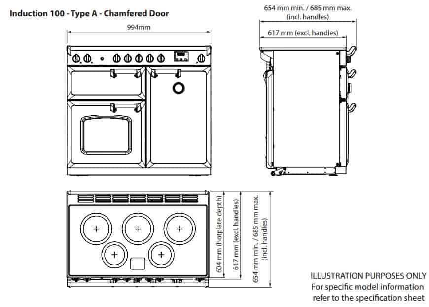 NYA Falcon Classic 100 induktion NYA Falcon Classic 100 induktion