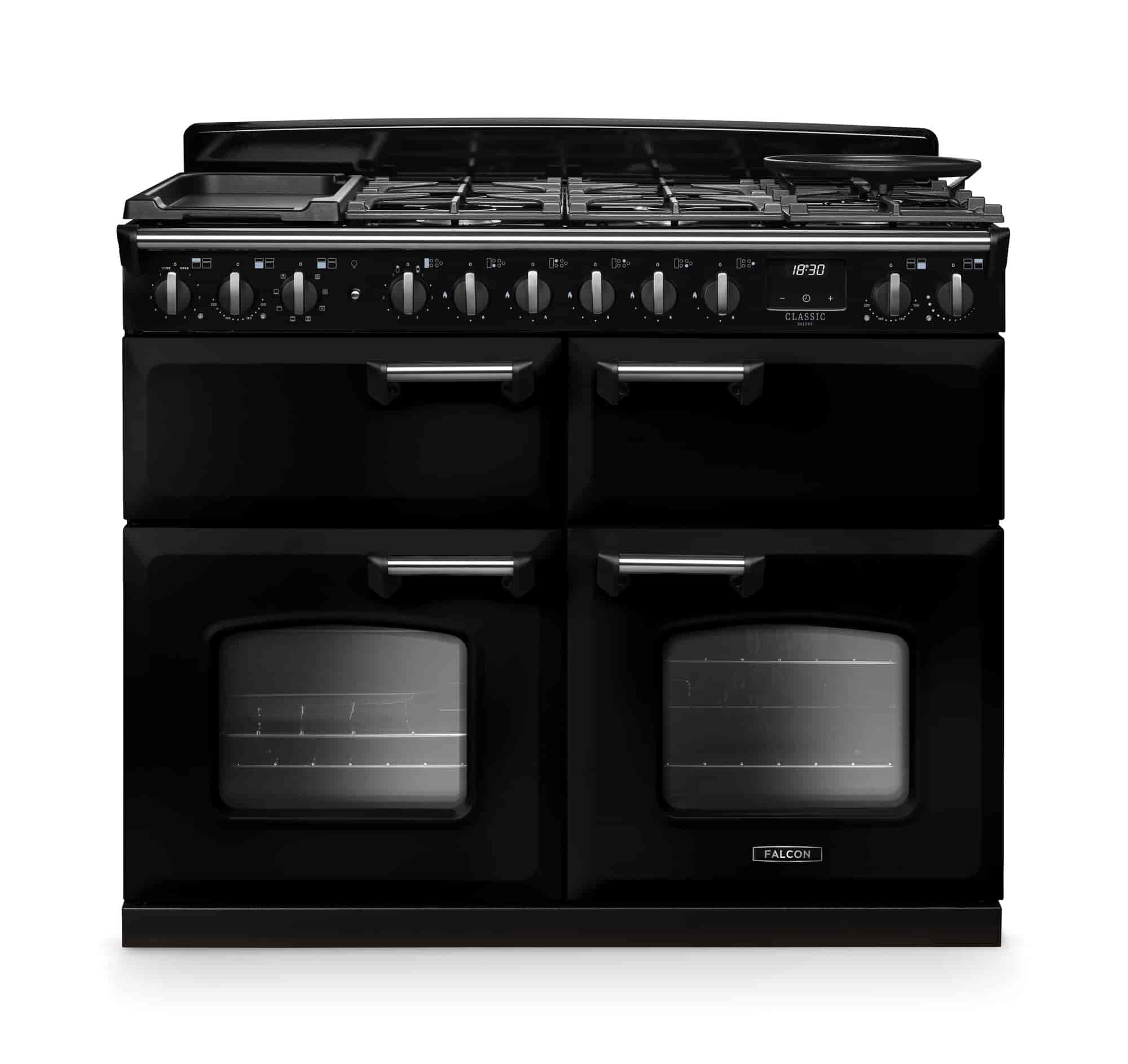NYA Falcon Classic Deluxe 110 gas med slowcookugn NYA Falcon Classic Deluxe 110 gas med slowcookugn