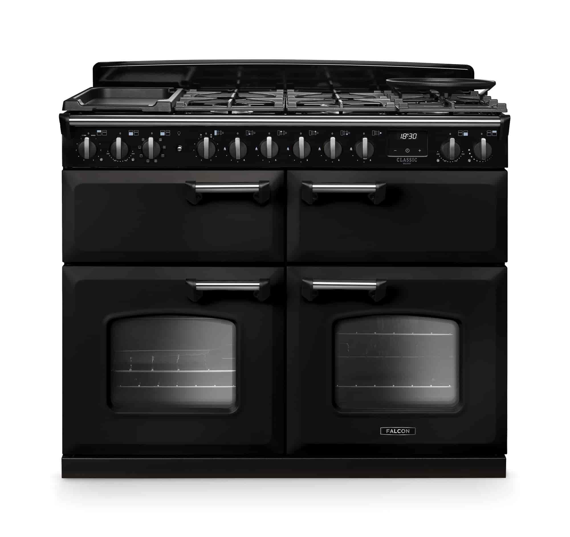 NYA Falcon Classic Deluxe 110 gas med slowcookugn NYA Falcon Classic Deluxe 110 gas med slowcookugn