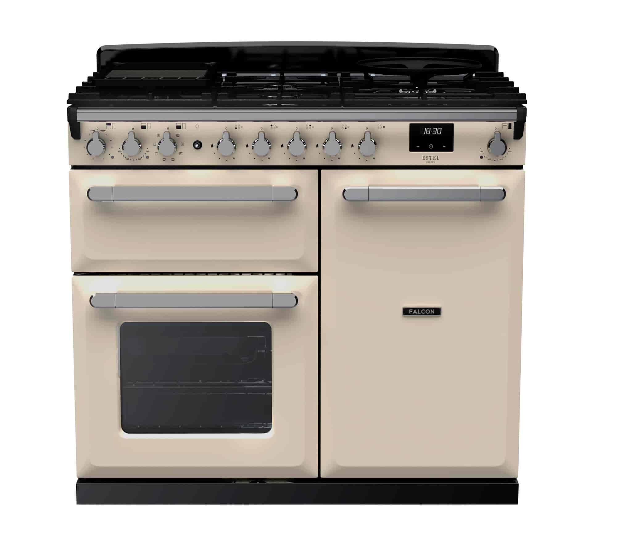 Falcon Estel Deluxe 100 gas krom Falcon Estel Deluxe 100 gas krom