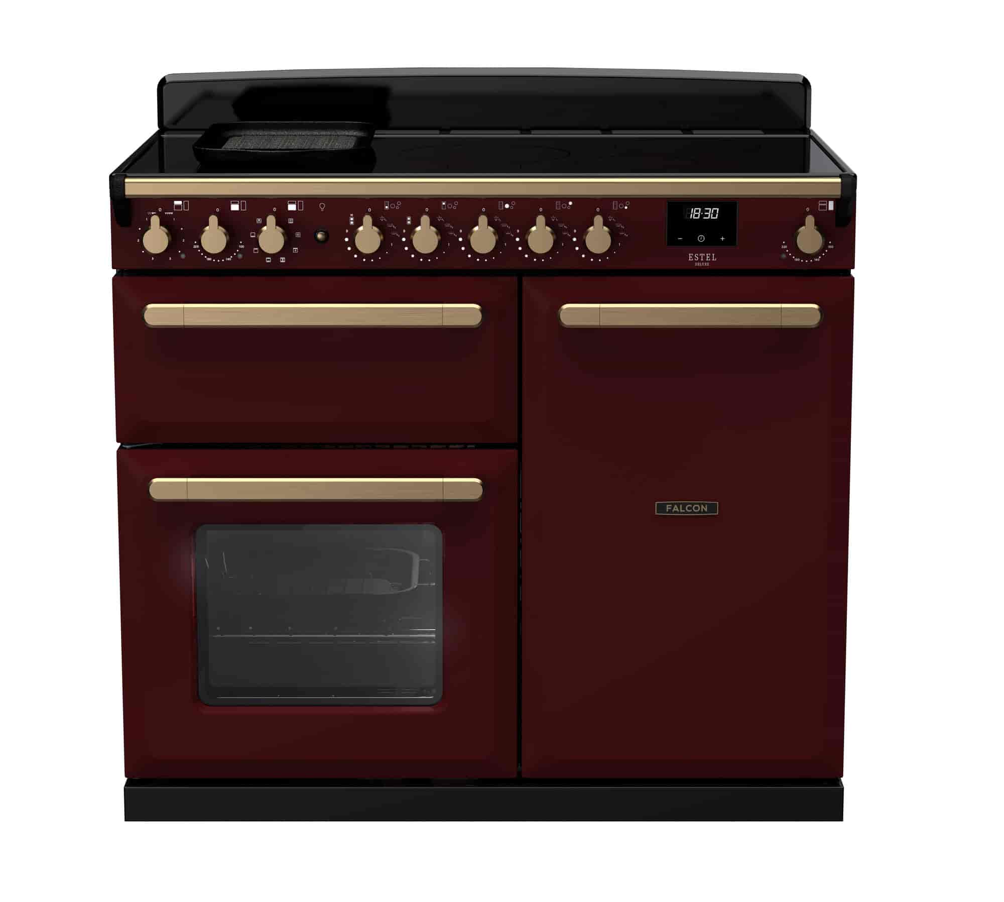 Falcon Estel Deluxe 100 induktion borstad mässing Falcon Estel Deluxe 100 induktion borstad mässing