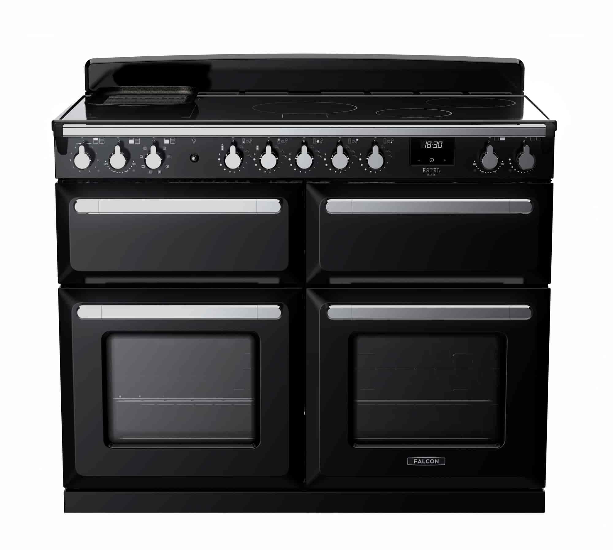 Falcon Estel Deluxe 110 induktion med slowcookugn krom Falcon Estel Deluxe 110 induktion med slowcookugn krom