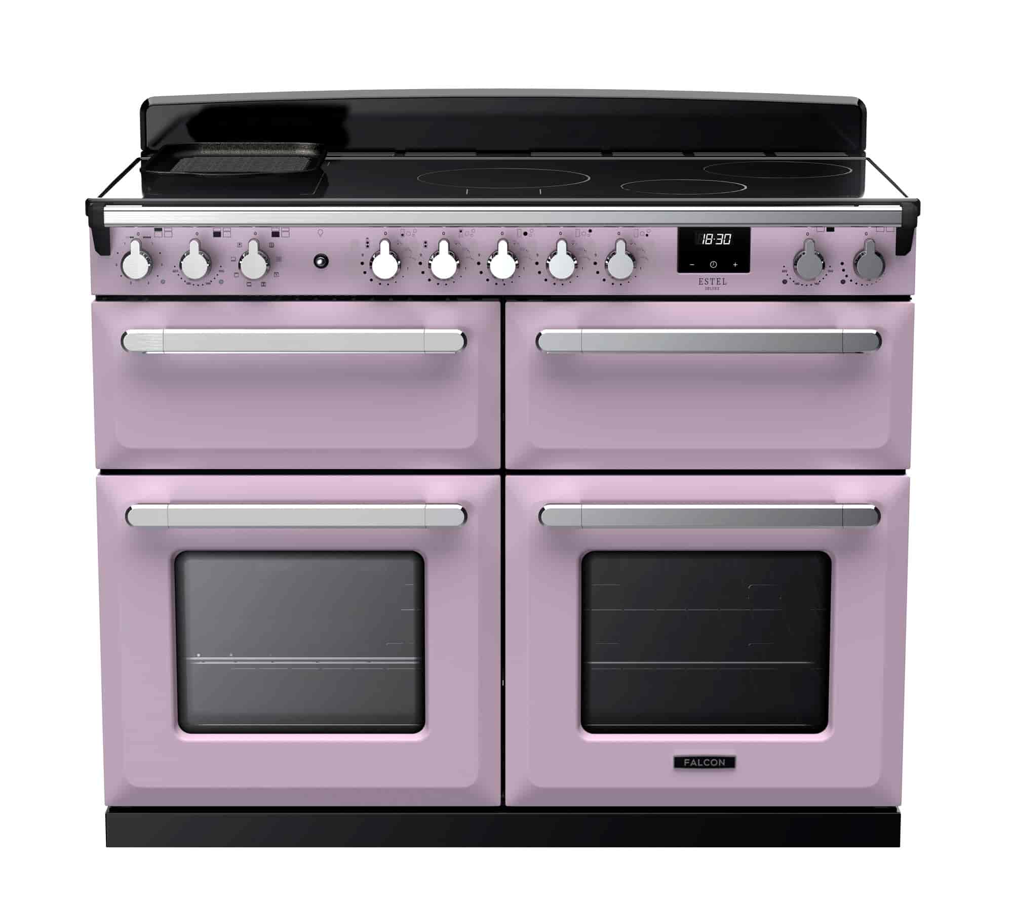 Falcon Estel Deluxe 110 induktion med slowcookugn krom Falcon Estel Deluxe 110 induktion med slowcookugn krom