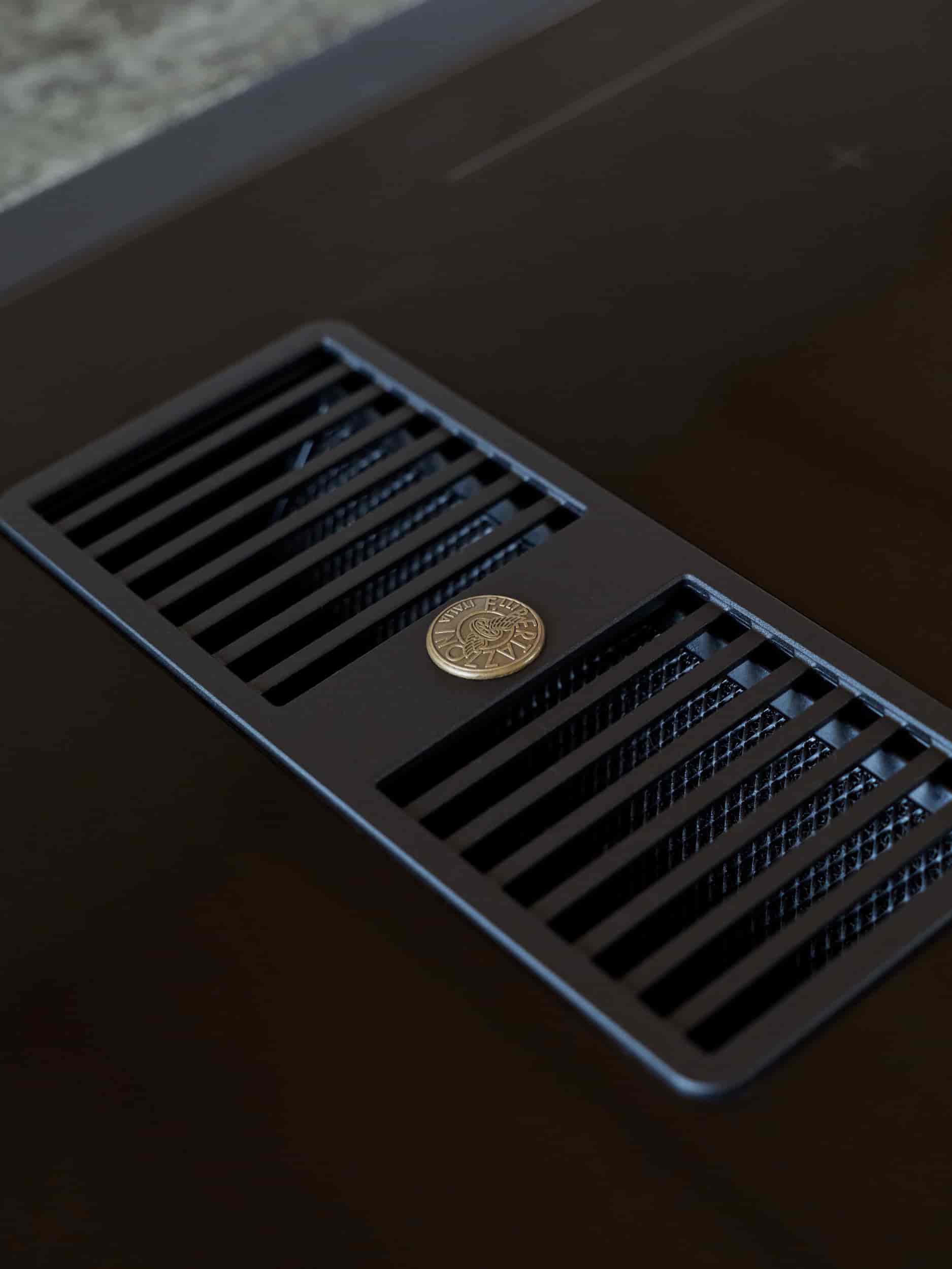 Bertazzoni, Fristående spis med integrerad fläkt, 90 cm bred, Carbonio (matt-svart) Bertazzoni, Fristående spis med integrerad fläkt, 90 cm bred, Carbonio (matt-svart)