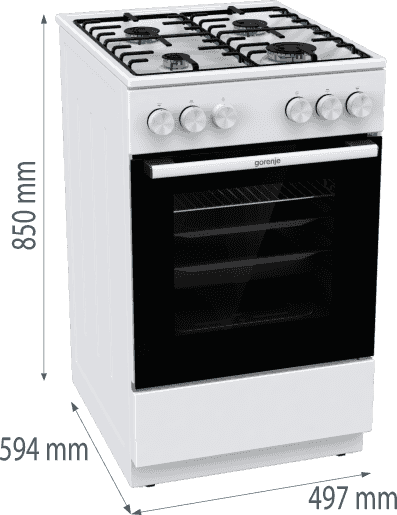 Gorenje, G400 Gasspis, 50 cm Gorenje, G400 Gasspis, 50 cm