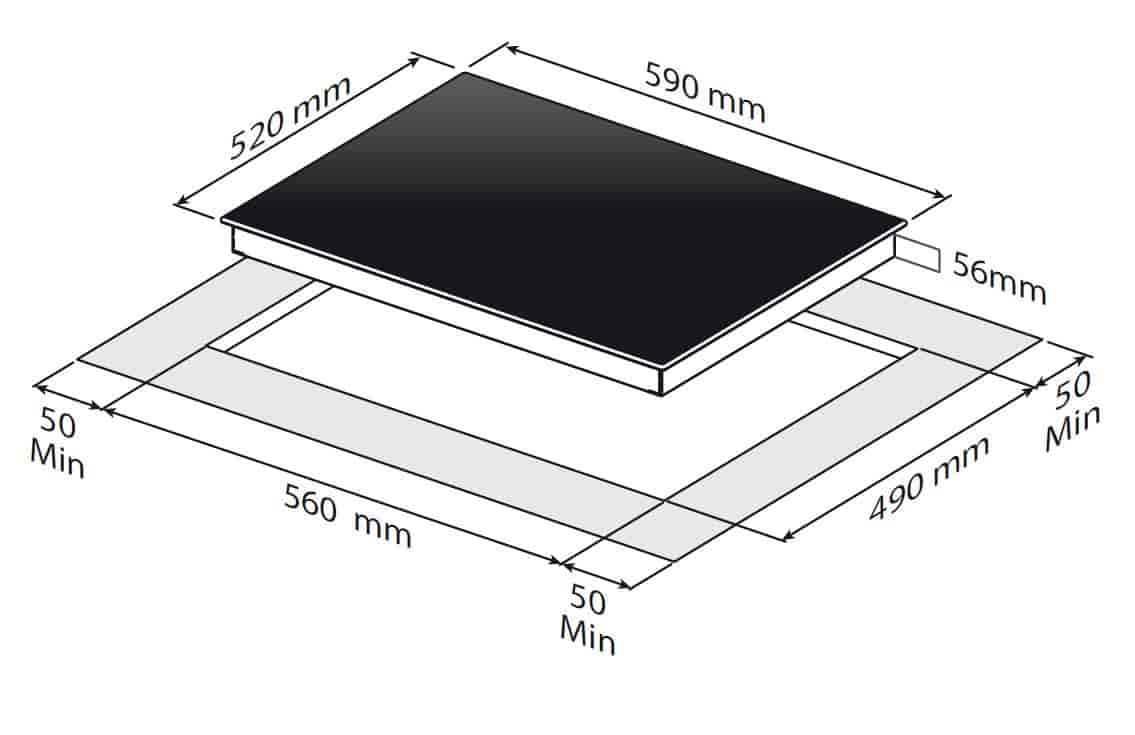 Eico induktionshäll, VIH 1060 P Eico induktionshäll, VIH 1060 P