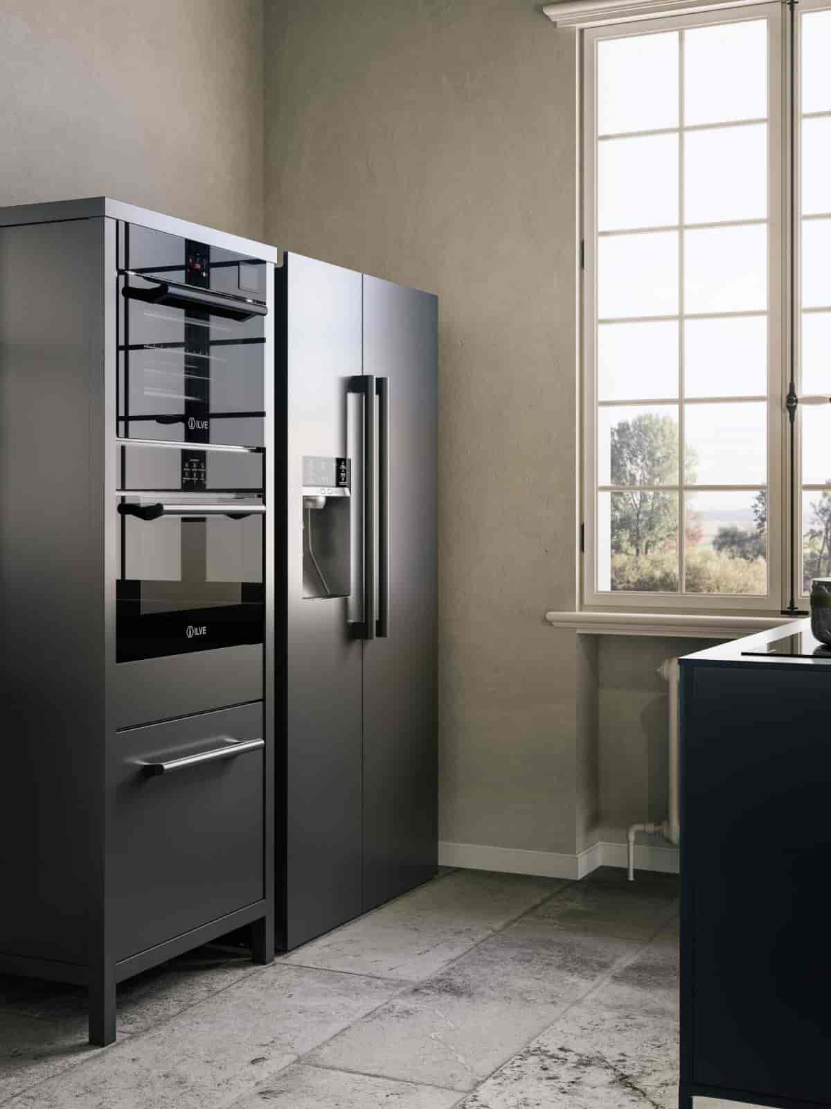 Ilve, Colonna Stellata Professional Plus, svart Ilve, Colonna Stellata Professional Plus, svart